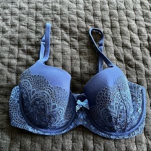 Victoria’s Secret BLUE Body By Victoria Lined Demi Bra!
